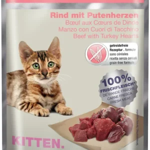 PREMIERE Meat Menu Kitten Rind und Putenherzen 85 g Jetzt Kaufen